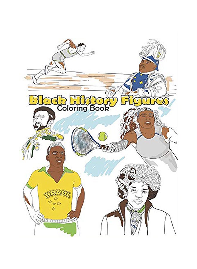 null - Black History Figures Coloring Book paperback english - Image 1