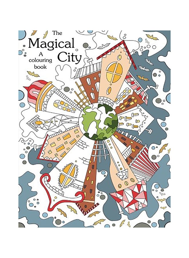 Colouring Book: The Magical City: A Coloring Books For Adults Relaxation(stress Relief Coloring Book, Creativity, Patterns, Coloring B Paperback English by Link Adult ; Coloring Color ; Coloring Book Your Way to Calm - 42417