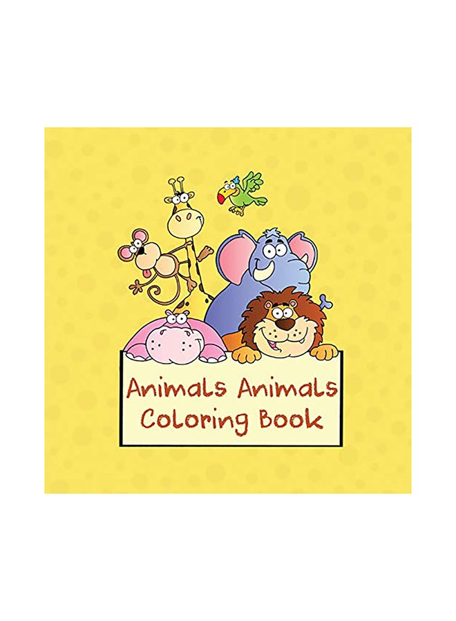 Animals Animals Coloring Book: 100-Page Coloring Book Paperback English 
