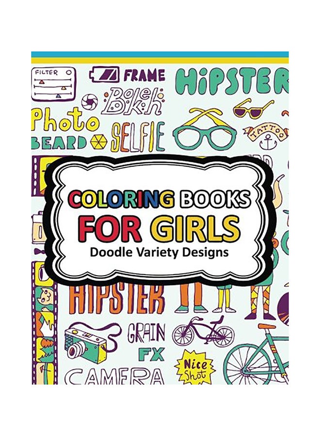 null - Coloring Book For Girls paperback english - Image 1