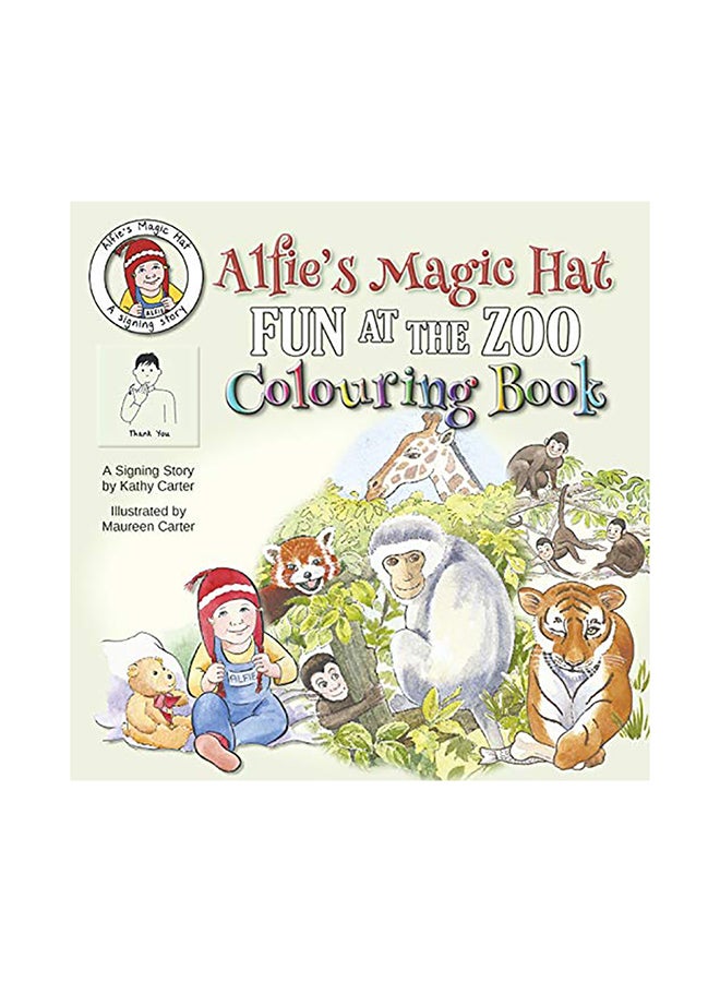 Alfie's Magic Hat: Fun At The Zoo Colouring Book paperback english 