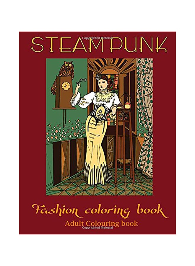 null - Adult Coloring Books: Steampunk paperback english - Image 1