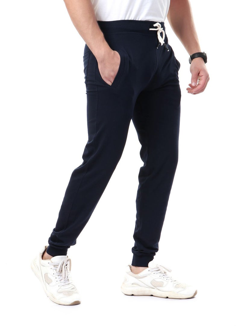 Caesar Basic Sweatpants Blue  - Image 4