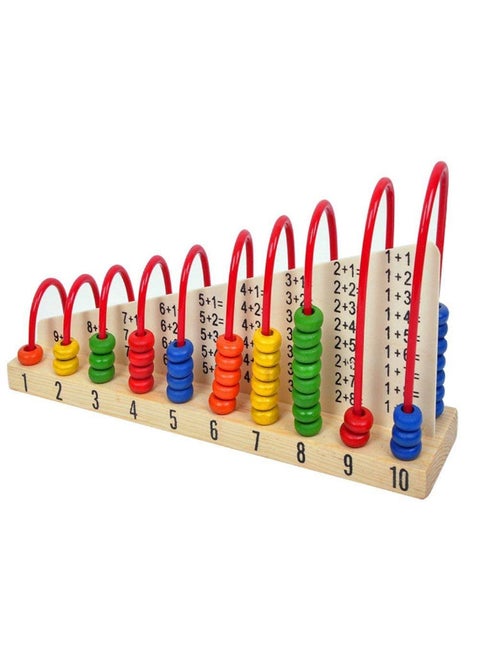 Maths Learning Shelf Calculation Abacus 28 x 11cm