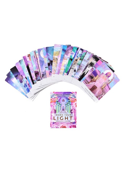 Work Your Light Delicate Classical Tarot Card Game 87 x 62cm