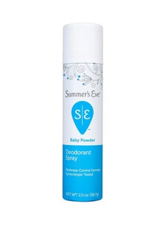 Summer's Eve Baby Powder Deodorant Spray  - Image 1