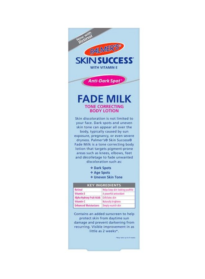 PALMER'S - Skin Success Fade Milk Tone Correcting Body Lotion - Image 1