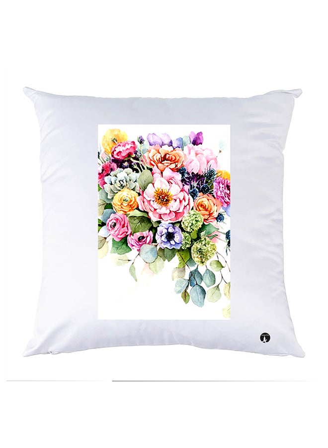 بي بي غطاء وسادة مطبوع polyester أبيض 30x30سم