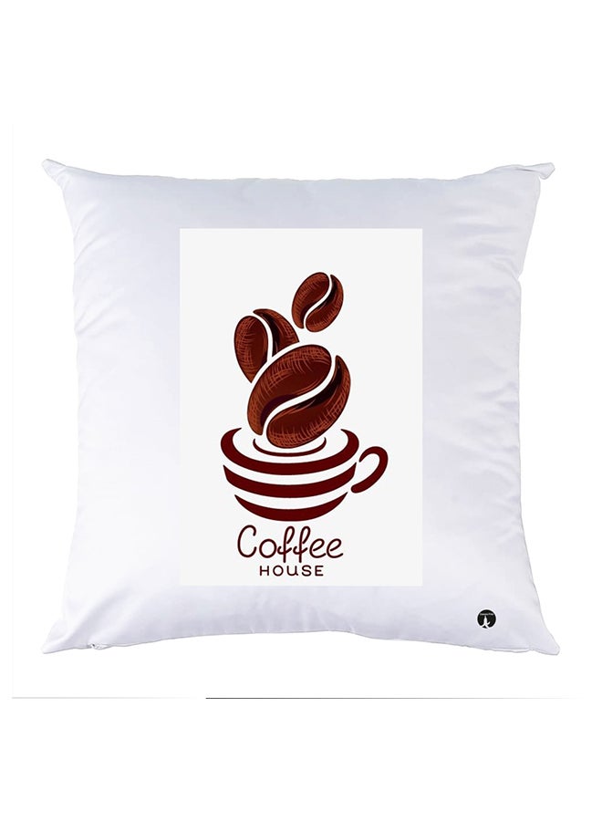 بي بي غطاء وسادة مطبوع polyester أبيض 30x30سم