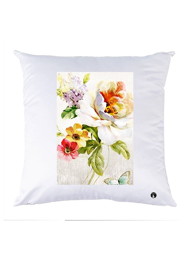 بي بي غطاء وسادة مطبوع polyester أبيض 30x30سم