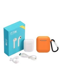 i11 Bluetooth In-Ear Earphones With Charging Case And Case Cover White