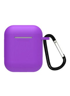 TWS I12 In-Ear Bluetooth Earphones With Charging Case And Cover White/Purple  - Image 3