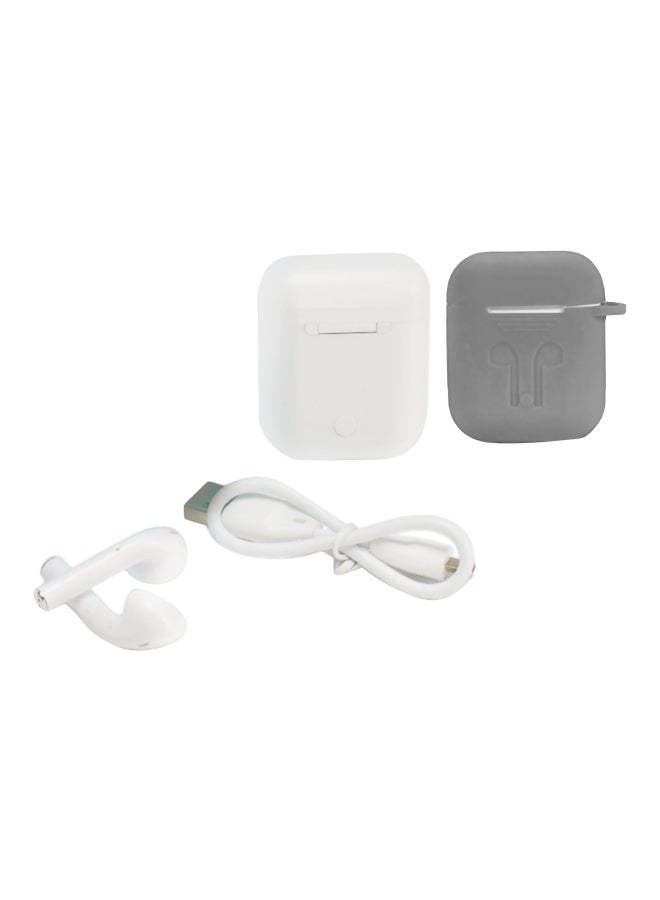 TWS - i11 Bluetooth In-Ear EarBuds With Charging Case, Cover And Cable White/Grey - Image 1