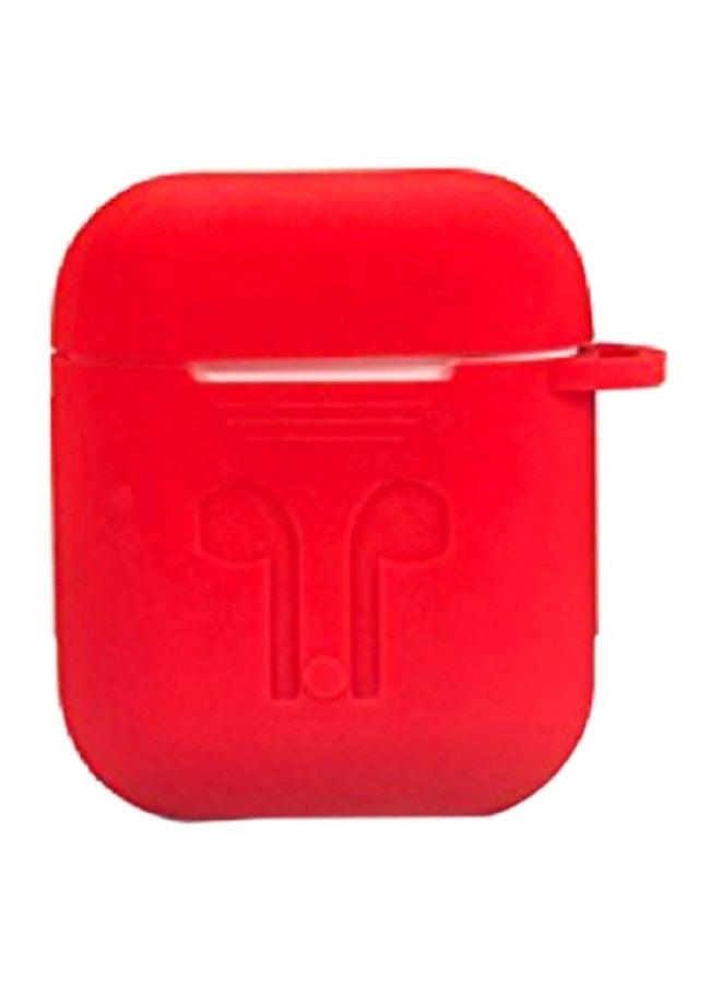 TWS - i11 Bluetooth In-Ear Earphones With Charging Case, Cover And Cable White/Red - Image 1