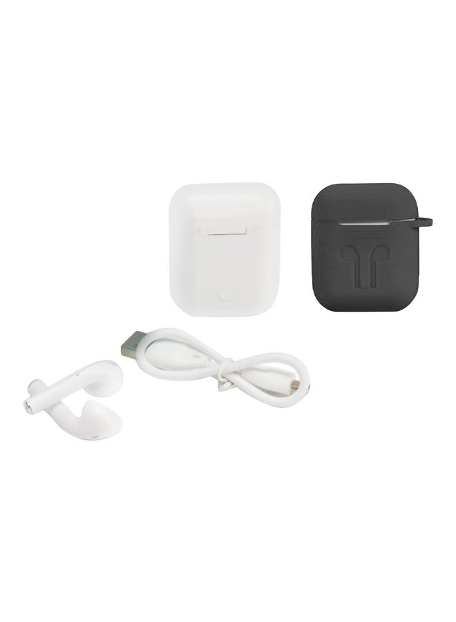 TWS - i11 Bluetooth In-Ear Headphones With Charging Case, Cover And Cable White/Black - Image 1