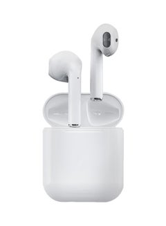 TWS i12 Bluetooth In-Ear Earbuds With Charging Case And Cover White/Pink  - Image 2
