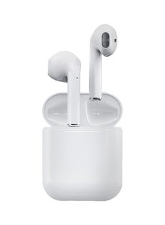 TWS i12 Bluetooth In-Ear Earbuds With Charging Case And Cover White/Black  - Image 2
