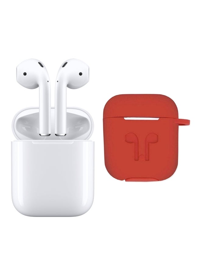 TWS - i13 Bluetooth In-Ear Earbuds With Accessories White/Brown - Image 1