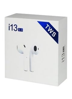 TWS i13 Bluetooth In-Ear Earbuds With Accessories White/Brown  - Image 4