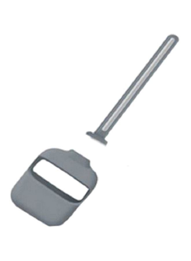 تي دابليو إس سماعات إيربادز بتقنية بلوتوث i11 مع علبة شحن وغطاء حماية أبيض/رمادي - Image 2