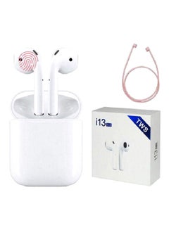 TWS i13 Bluetooth In-Ear Earbuds Kit White  - Image 1