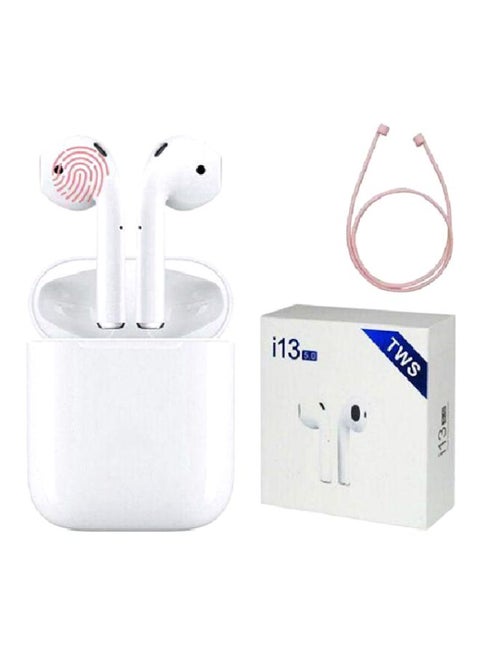 i13 Bluetooth In-Ear Earbuds Kit White