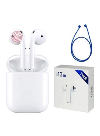 I13 Bluetooth In-Ear Earphones With Mic Charging Case And Extension Cord White - v1595336189/N39386754A_1