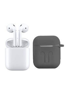 i13 Bluetooth In-Ear Earphones With Charging Case And Cover White/Black