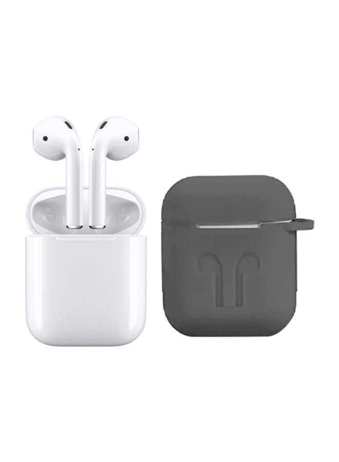 TWS - i13 Bluetooth In-Ear Earphones With Charging Case And Cover White/Black - Image 1
