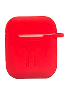 TWS i11 Bluetooth In-Ear Earphones With Charging Case And Cover White/Red  - Image 2