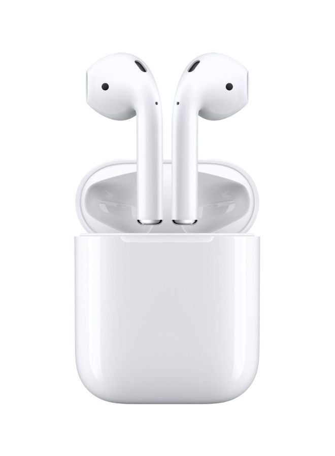 تي دابليو إس سماعة أذن i13 داخلية تدعم تقنية بلوتوث ومزودة بميكروفون وعلبة شحن أبيض/ وردي - Image 2