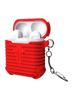 TWS i11 Bluetooth In-Ear Headphones With Charging Case And Headphones Case Cover White/Red  - Image 2