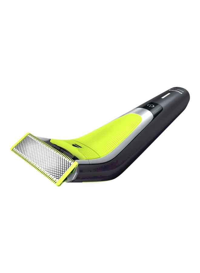 Philips - OneBlade Pro QP6505/23 Black/Green/Silver - Image 1