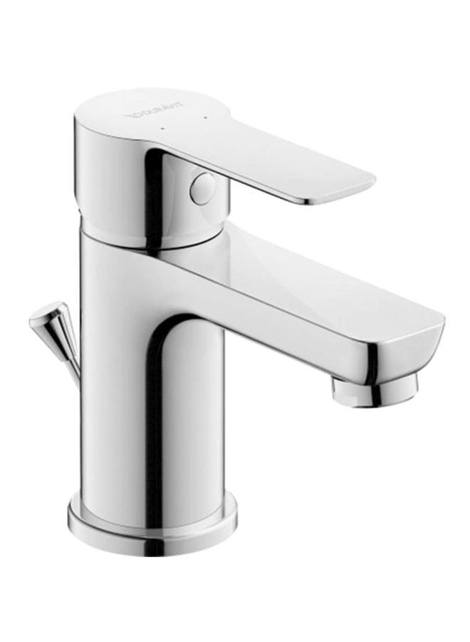 Basin Cold And Hot Mixer Faucet Silver