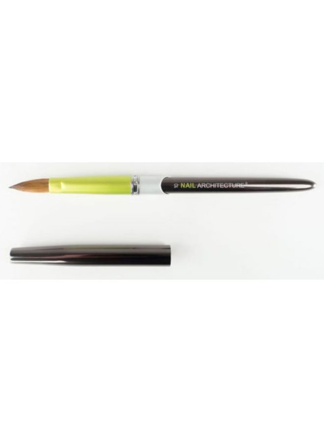 Lechat Acrylic Nail Brush Black/Green/Beige - Image 2
