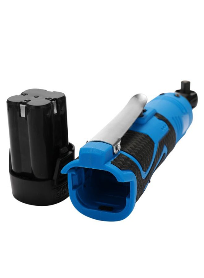 مفتاح ربط كهربائي متعدد الوظائف قابل للشحن مع شاحن أسود/أزرق 300 x 45مم - Image 3