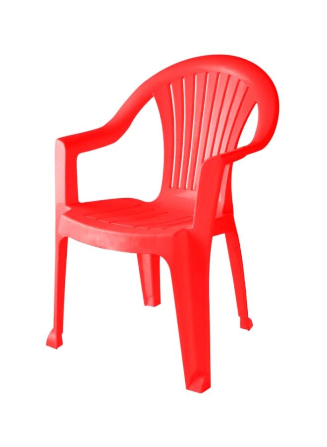 Genieve Polypropylene Chair Red 58.5x85.5x56.5cm
