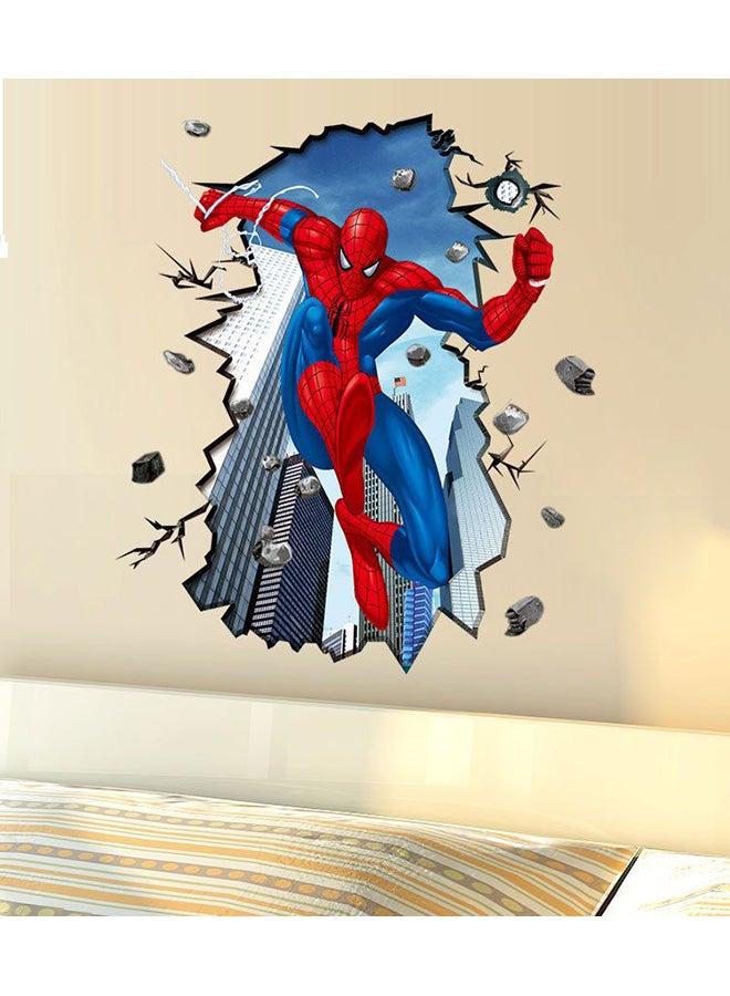 Generic - Spider Man 3D Wall Stickers Multicolour 60x90cm - Image 1