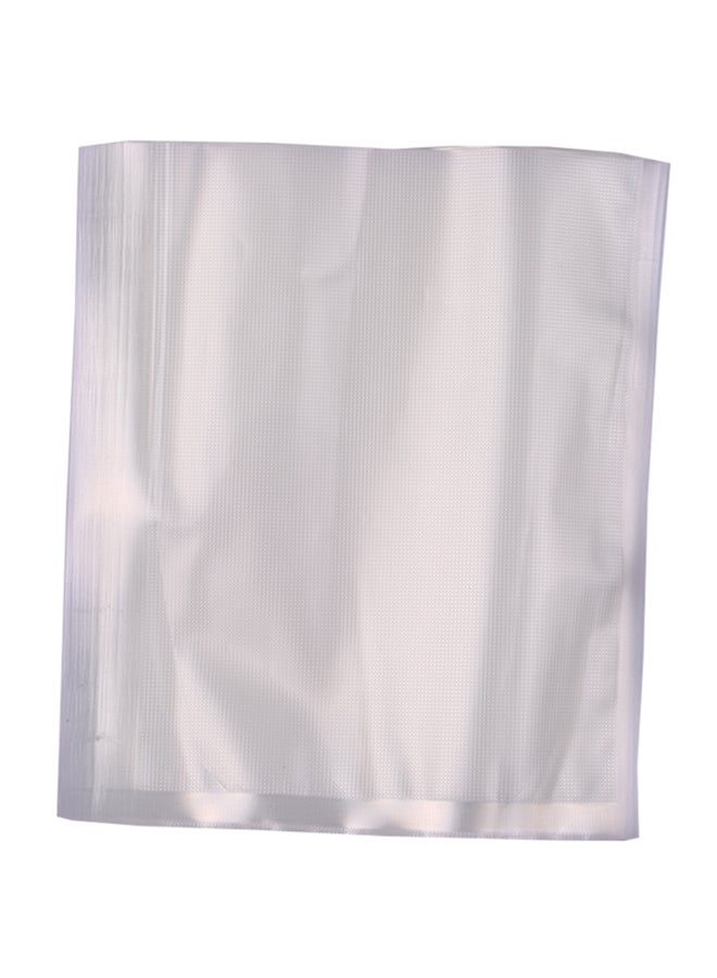 100-Piece Universal Pre-Cut Food Saver Vacuum Sealer Bag Set Clear