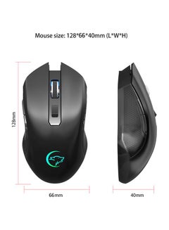 YWYT Wireless Mouse Black  - Image 4