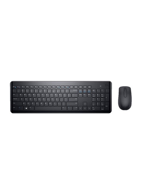 KM117 Wireless Keyboard And Mouse Black