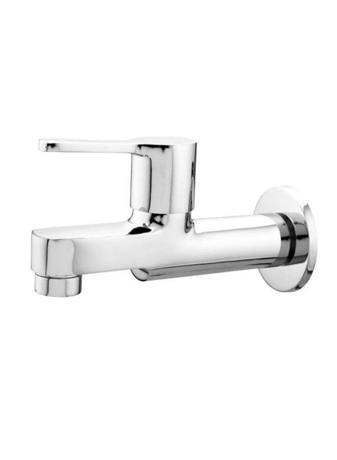 IPM Bath Fittings Long Lasting Bib Cock With Flange Silver