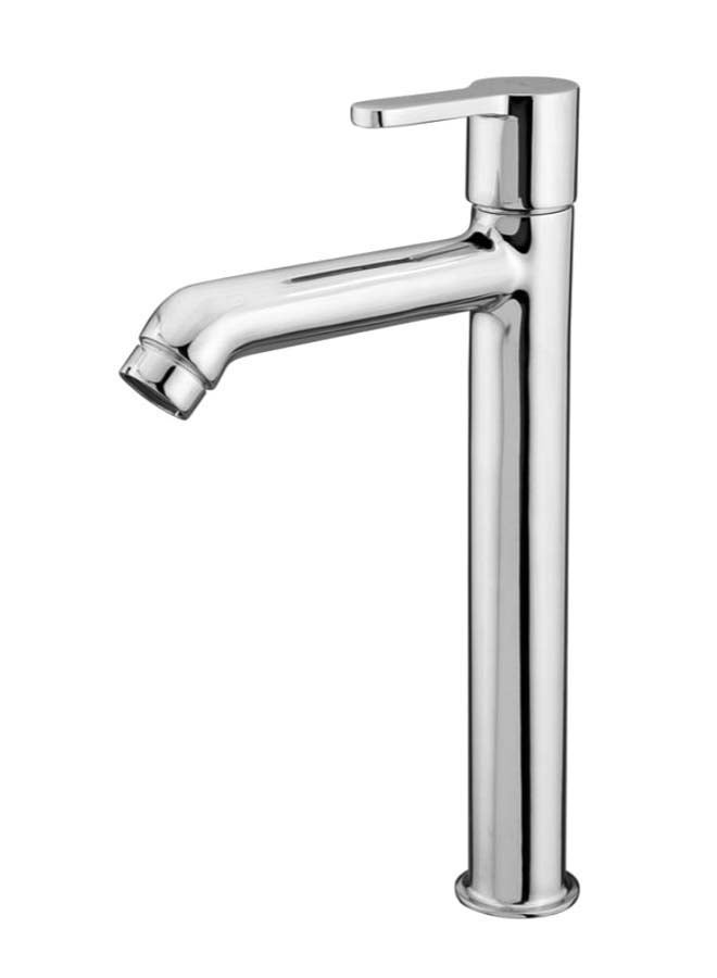 IPM Bath Fittings Long Lating Pillar Cock Silver