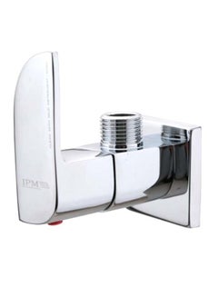 Angle Valve With Flange Silver
