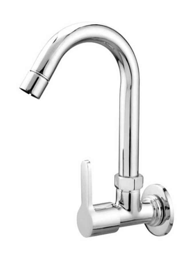 IPM Bath Fittings Wall Mounted Sink Cock Silver 15mm