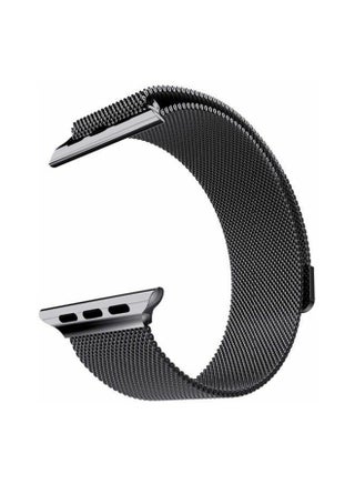 Milanese Loop Watch Band For Apple Black - v1595367802/N24029676A_1