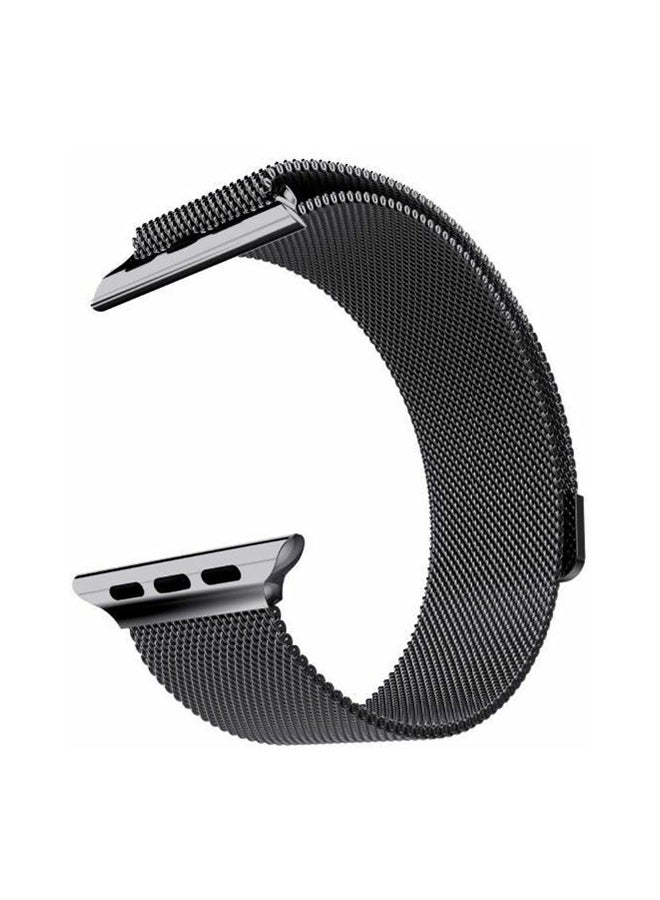 Generic - Milanese Loop Watch Band For Apple Black - Image 1