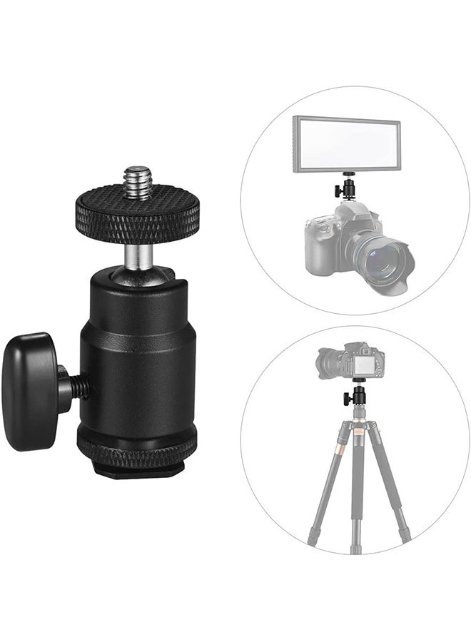 Adjustable Mini Tripod Ball Head Phone Holder Black - Image 4