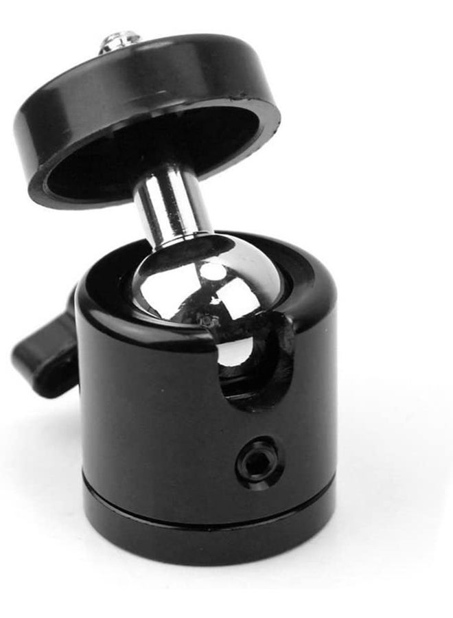 Adjustable 360 Degree Mini Tripod Ball Head Black  - Image 3