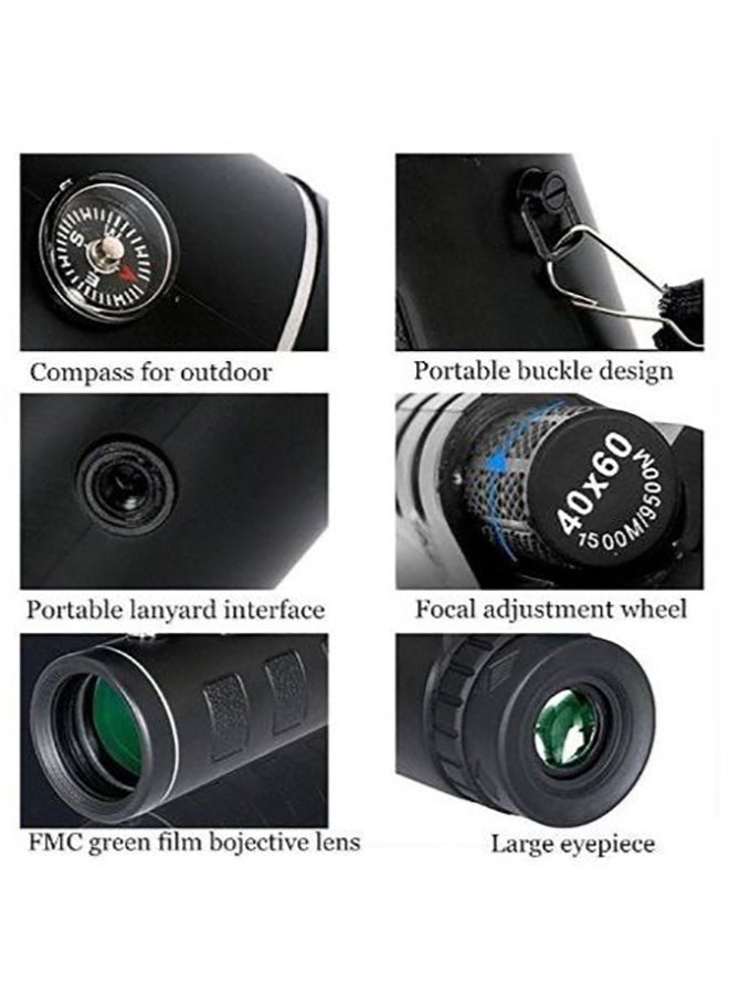 Generic 40X Night Vision Telescopes Monocular With Phone Clip And Tripod  - Image 3